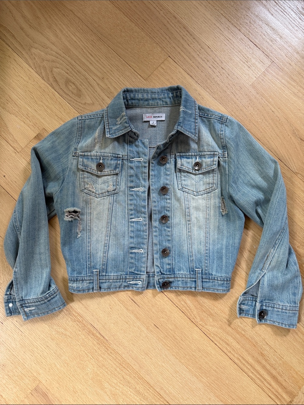 Love Republic cropped jean jacket
